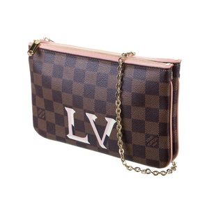 Authentic Louis Vuitton Double Zip Pochette